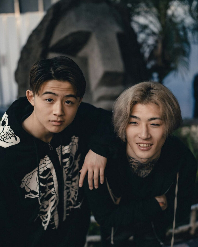 平本蓮と平本丈