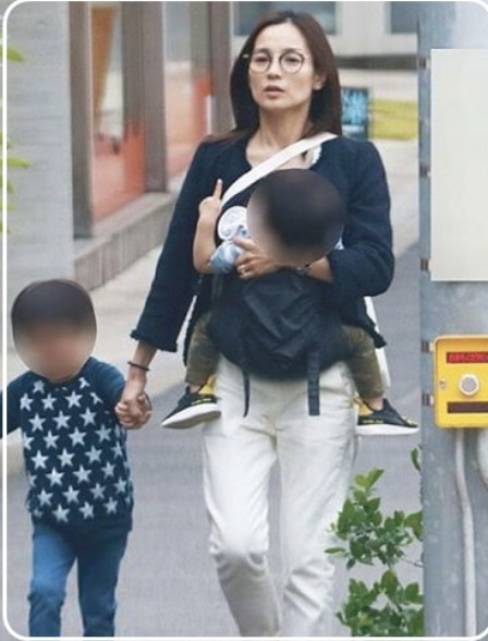 国仲涼子と子供