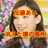 【閲覧注意】加藤あいの現在は干されて消えた？芸能界を事実上の引退！？