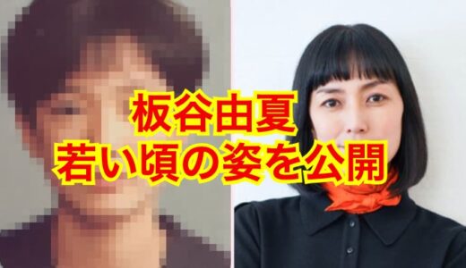 【顔画像】板谷由夏の若い頃はどんな見た目だった？現在も老けず衰え知らずの美貌！？